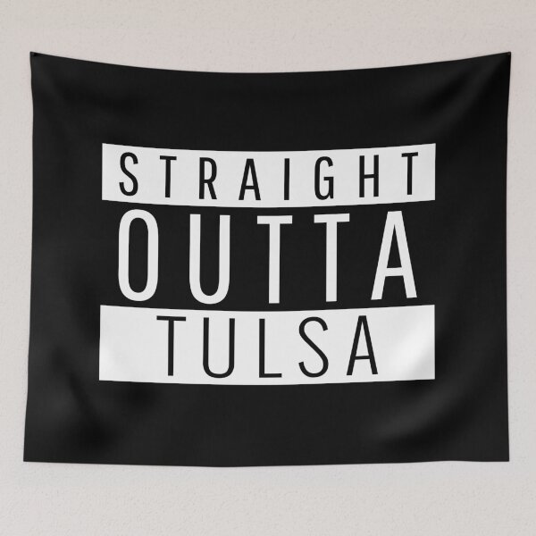 Item preview, Straight Outta Tulsa  designed and sold by Teelogic.