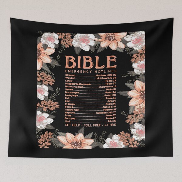 Item preview, Bible Emergency Numbers (hotline) designed and sold by josephfanous.