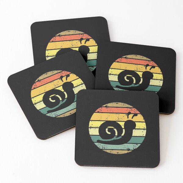 Item preview, Cute Snail Vintage Retro designed and sold by TrendyWizard.