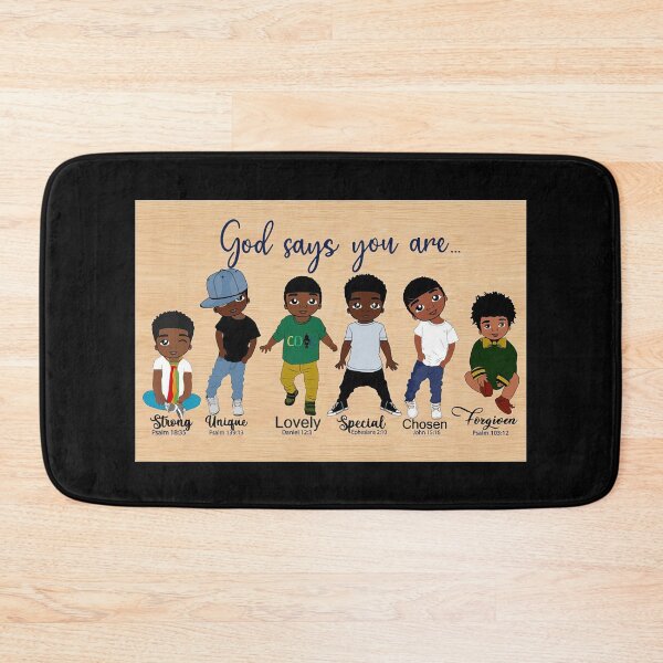 Item preview, God Says You Are - Black Men, Black King, Black Boy, Black Children designed and sold by HappyGrandmaUB.