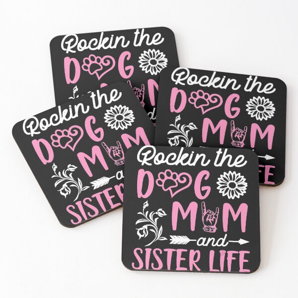 Item preview, Rockin The Dog Mamá Y Hermana Feliz Día De La Madre Hermana designed and sold by LogPrado839.