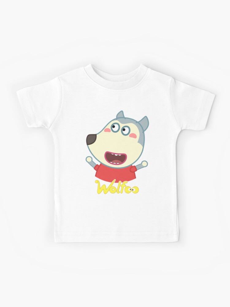 Wolfoo family cartoon | Kids T-Shirt