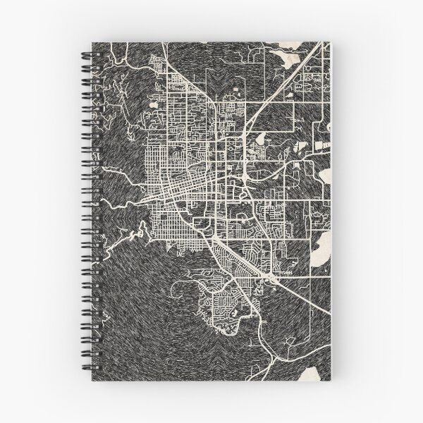 Item preview, Boulder map Colorado Ink lines designed and sold by InkMaps.