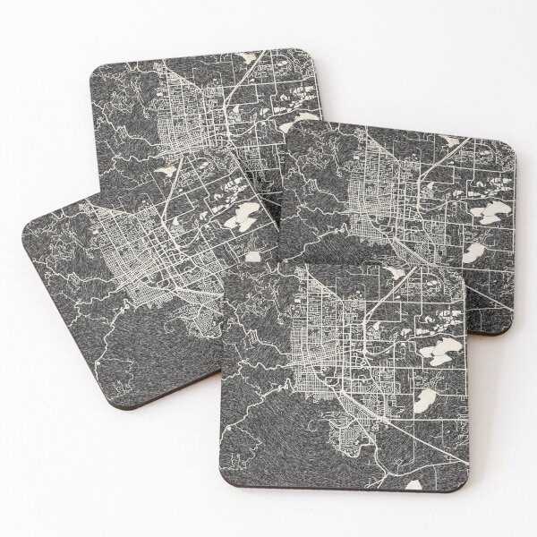 Item preview, Boulder map Colorado Ink lines designed and sold by InkMaps.
