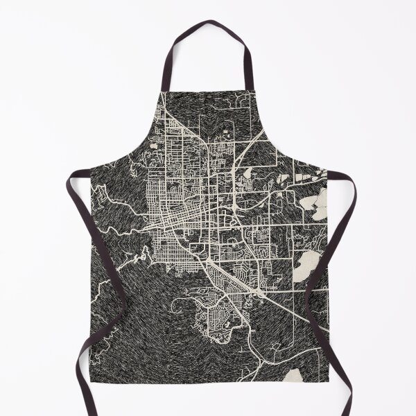 Item preview, Boulder map Colorado Ink lines designed and sold by InkMaps.