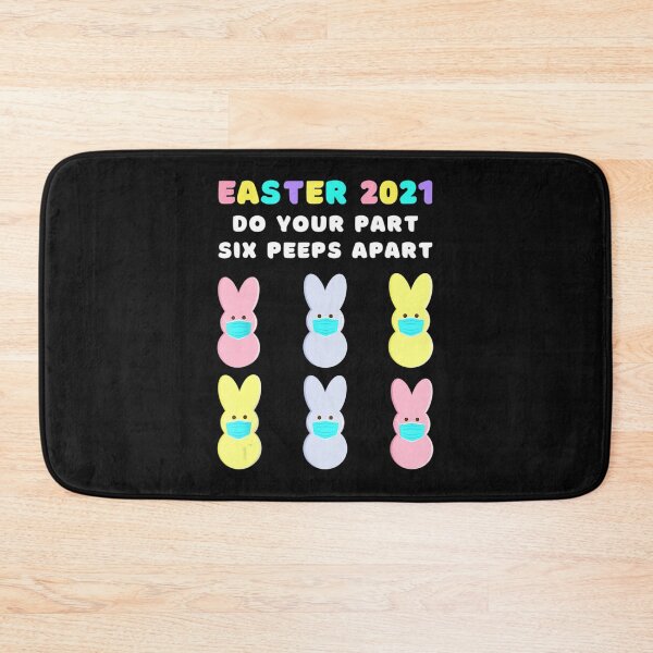 Item preview, Easter Bunny Peeps Face Mask Quarantine 2021 designed and sold by Kenruhaea7925.