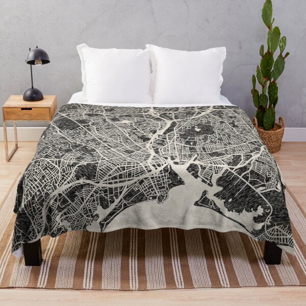 Item preview, Bridgeport map Connecticut Ink lines designed and sold by InkMaps.