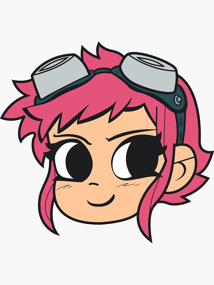 Ramona Flowers Sticker for Sale by attackcabbage