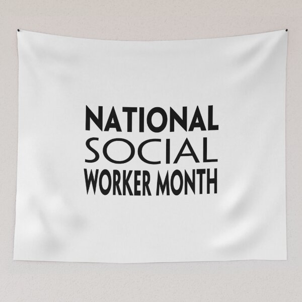 Item preview, National Social Worker Month designed and sold by Nurul Hoda.