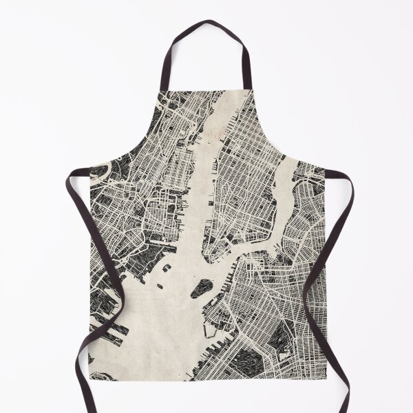 Item preview, Brooklyn map New York Ink lines designed and sold by InkMaps.