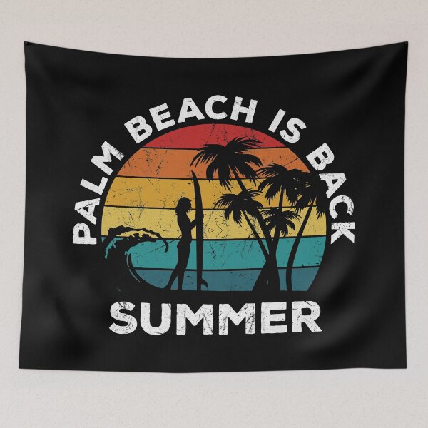 Item preview, Palm Beach Is Back Summer designed and sold by kickwear-com.