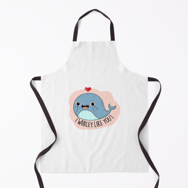 Item preview, I Whaley Like You Funny Whale Puns  designed and sold by punnybone.