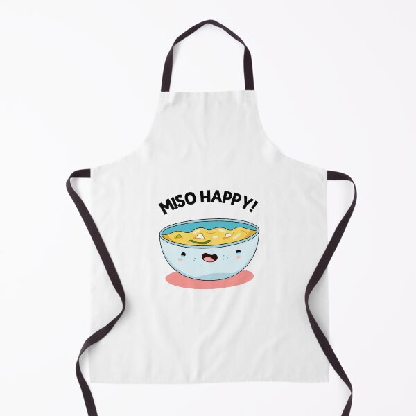 Item preview, Miso Happy Funny Soup Puns designed and sold by punnybone.