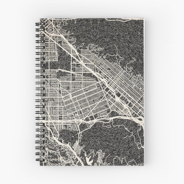 Item preview, Burbank map California Ink lines designed and sold by InkMaps.