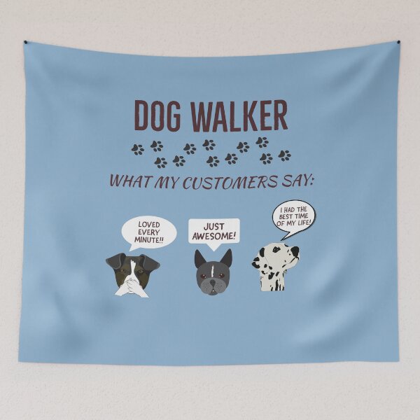 Item preview, Dog Walker Funny Gift  designed and sold by AwesomeWorld1.