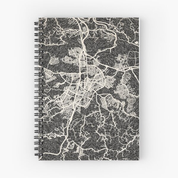 Item preview, Caguas map Puerto Rico Ink lines designed and sold by InkMaps.