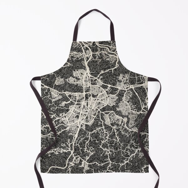 Item preview, Caguas map Puerto Rico Ink lines designed and sold by InkMaps.