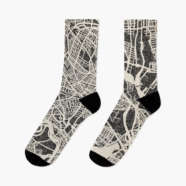 Item preview, Cambridge map Massachusetts Ink lines designed and sold by InkMaps.