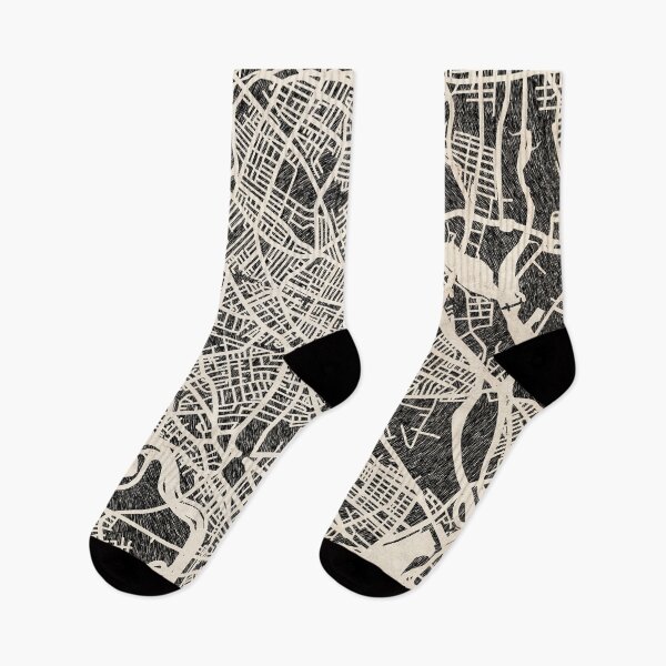 Item preview, Cambridge map Massachusetts Ink lines 2 designed and sold by InkMaps.