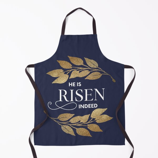 Item preview, He Is Risen Indeed (Gold Leaf Design) designed and sold by BravenWild.
