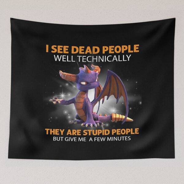 Item preview, Dragon I See Dead People designed and sold by Maxartdesigns.