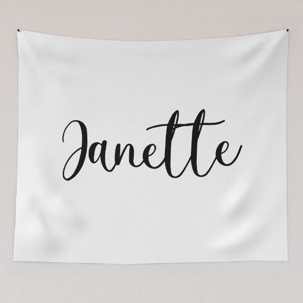 Item preview, Janette Simple Custom Name designed and sold by MariaMacioca.