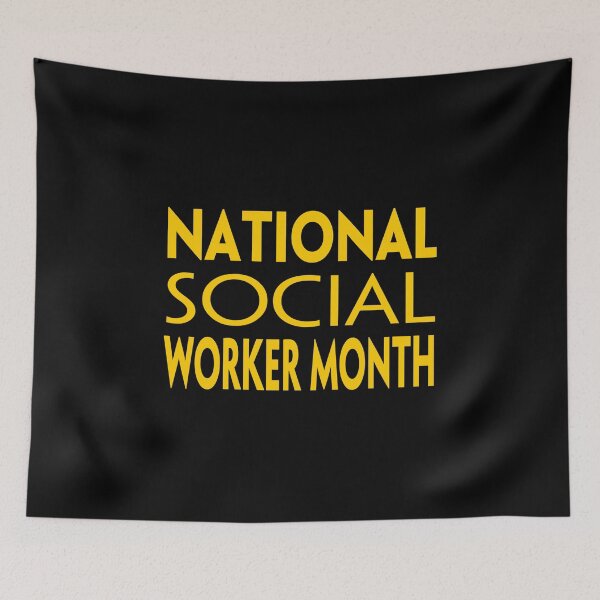 Item preview, National Social Worker Month designed and sold by Nurul Hoda.