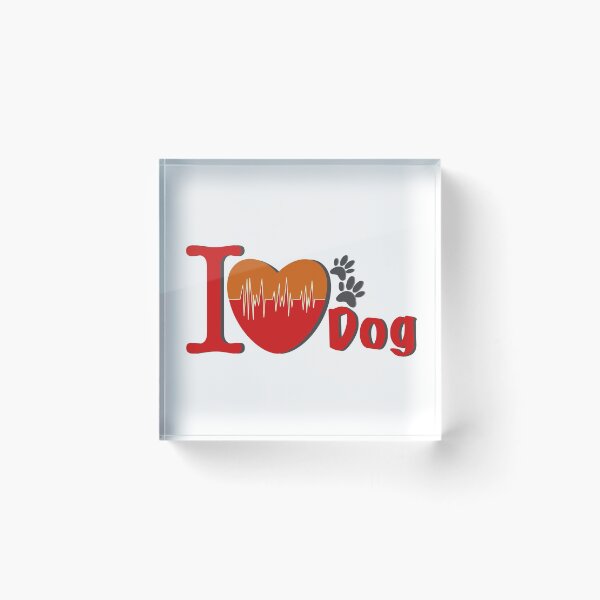 Item preview, I love dog designed and sold by Ayujinar.