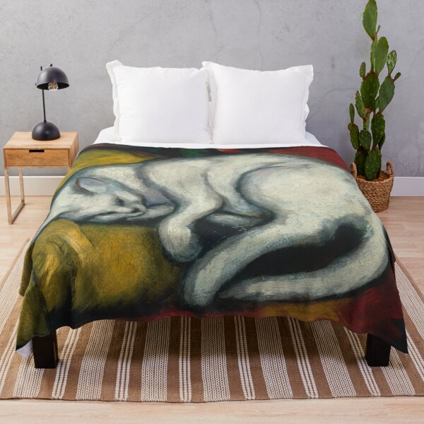 Item preview, Franz Marc, White Cat designed and sold by neteor.