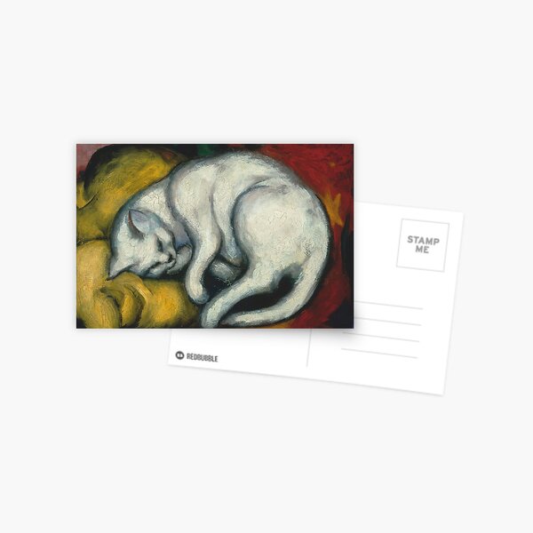 Item preview, Franz Marc, White Cat designed and sold by neteor.