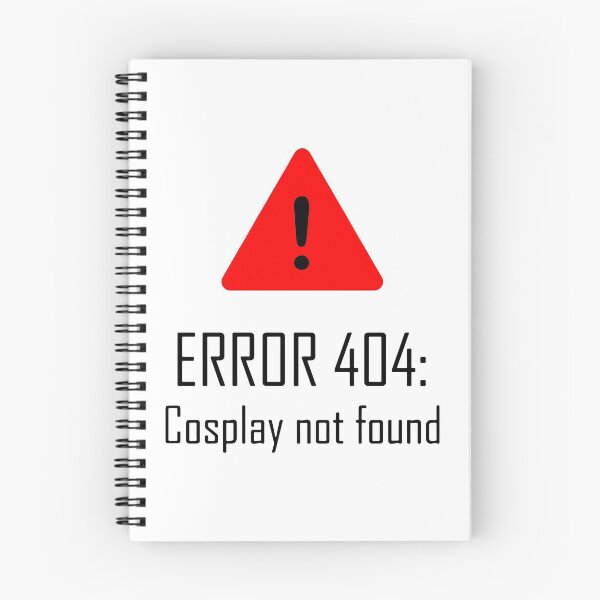 Artikelvorschau, Fehler 404 Cosplay nicht gefunden entworfen und verkauft von MakeItTrend.