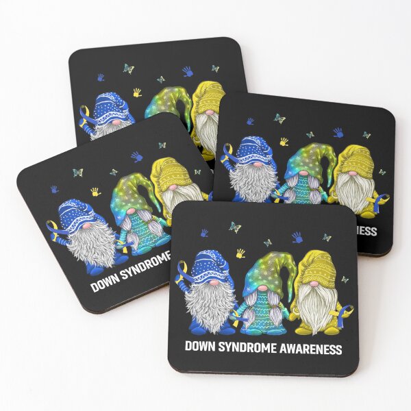 Item preview, Best Down Syndrome Warrior Gnome Cancer Awareness Ribbon designed and sold by tuanitus.