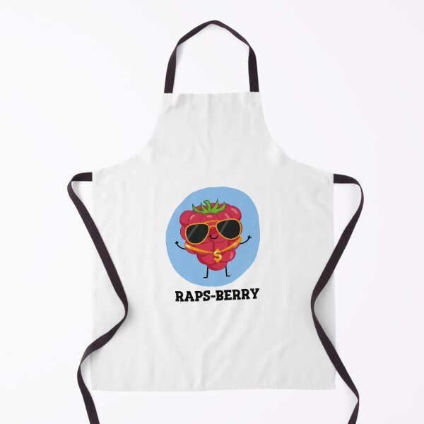 Item preview, Raps-berry Funny Rapper Raspberry Puns designed and sold by punnybone.