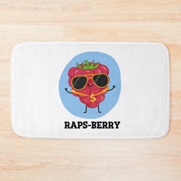 Item preview, Raps-berry Funny Rapper Raspberry Puns  designed and sold by punnybone.