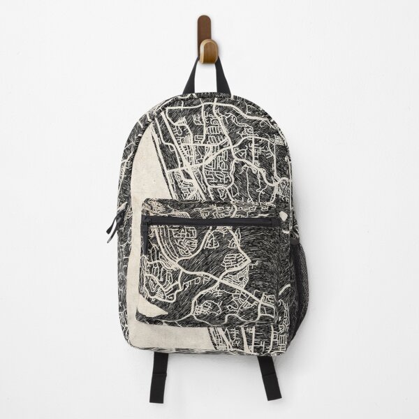 Item preview, Carlsbad map California Ink lines designed and sold by InkMaps.
