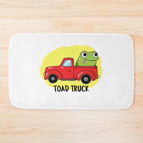 Item preview, Toad Truck Funny Tow Truck Puns  designed and sold by punnybone.