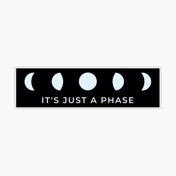 Moon Phase Sticker