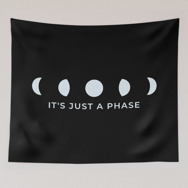 Item preview, It's Just A Phase - Moon Phase designed and sold by Heedee Design.