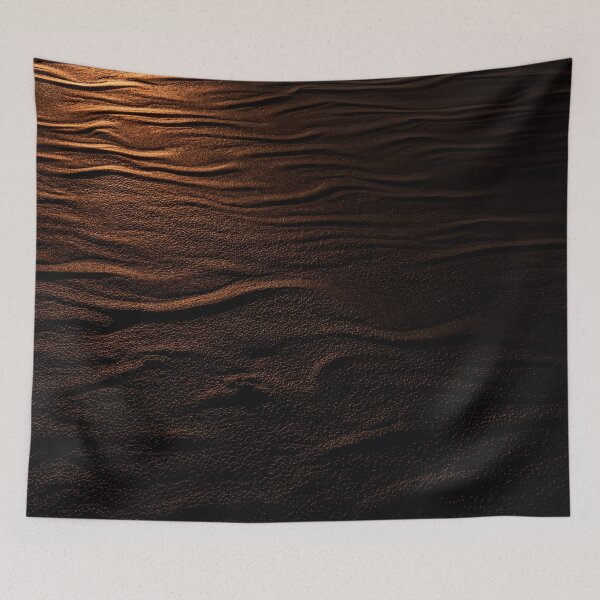 Aperçu de l'œuvre Golden Sunset Sand Ripples Islande créée et vendue par Catherine Reading.