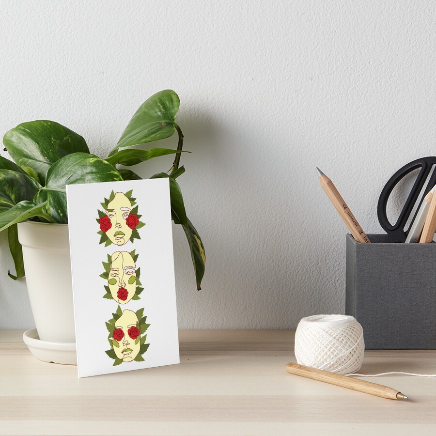 Item preview, Art Board Print designed and sold by Lineastic.