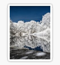 Lake Reflections - Infrared Sticker
