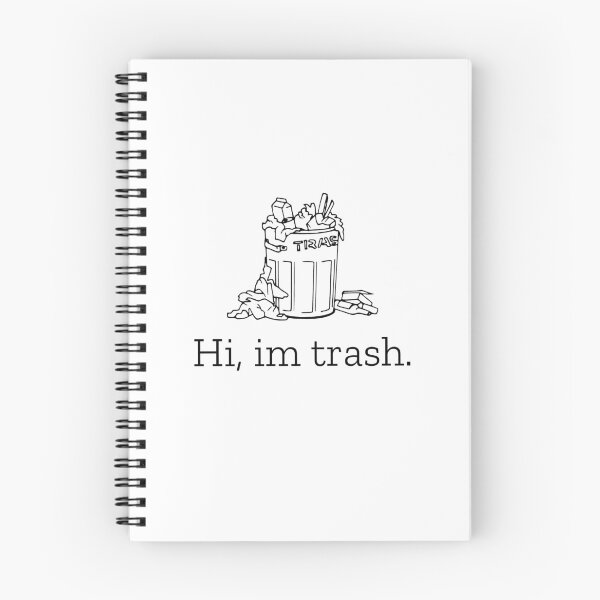 Item preview, Hi im trash  designed and sold by primaldolphin.