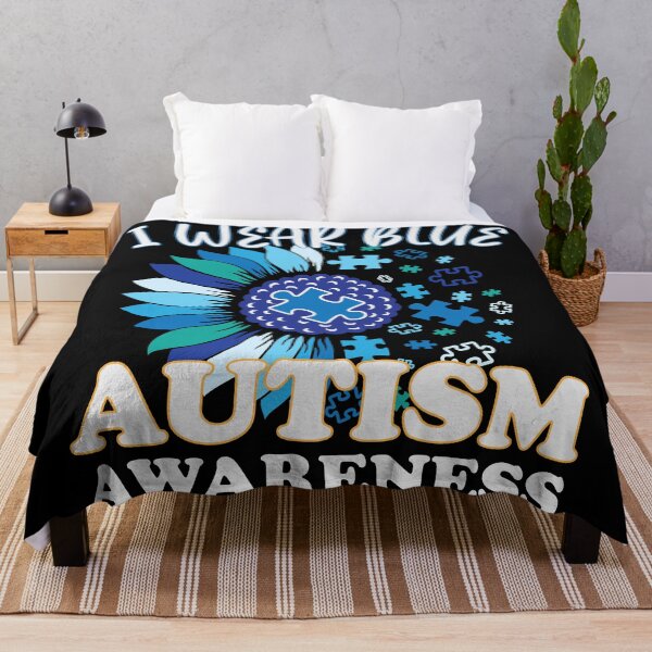 Item preview, I Wear Blue For Autism Awareness, In April We Wear Blue, Autism Awareness designed and sold by hoangthedoodler.