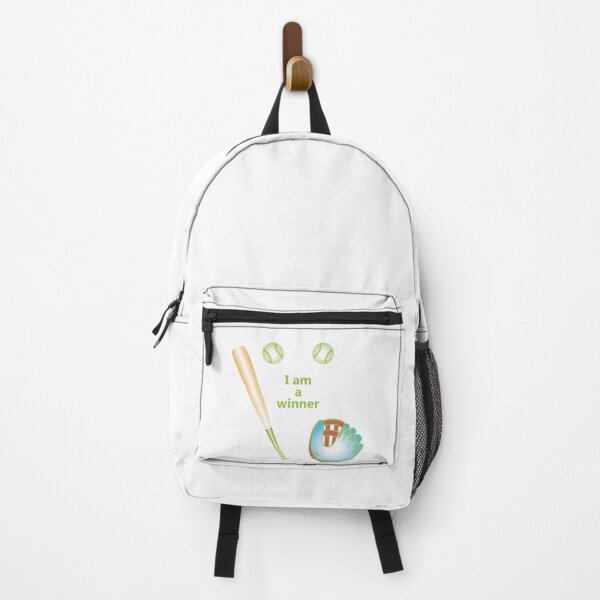 Item preview,  I am a winner- baseball theme- white background-pack of stickers designed and sold by CSouissi.