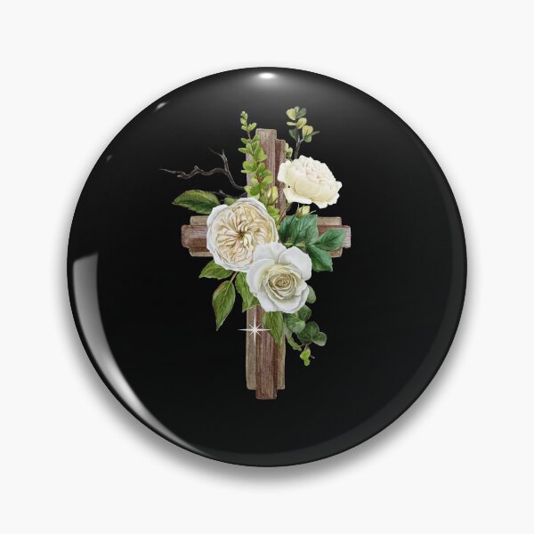 Item preview, Flower Cross Pattern and Sticker Pack designed and sold by JandS-In-Memory.