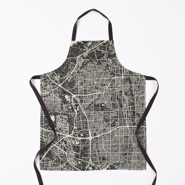 Item preview, Carrollton map Texas Ink lines designed and sold by InkMaps.