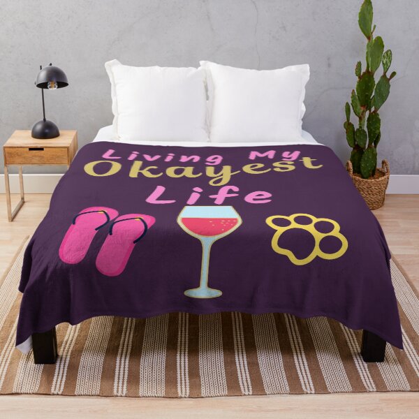 Item preview, Living My Okayest Life designed and sold by SunfullyYours.