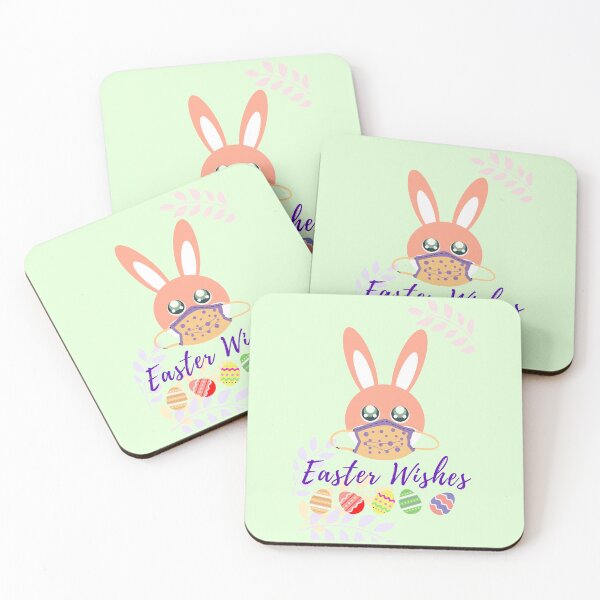 Item preview, Easter Bunny Wishes and Kisses in Lockdown designed and sold by Manoroma.