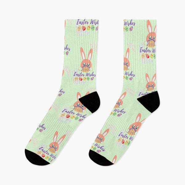 Item preview, Easter Bunny Wishes and Kisses in Lockdown designed and sold by Manoroma.