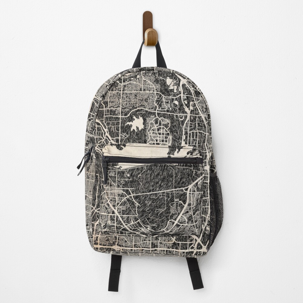 Vista previa del artículo con la obra «Mochila», diseñado y vendido por InkMaps.